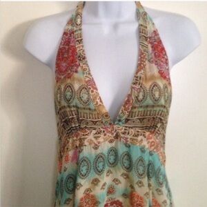 Bohemian Halter Dress